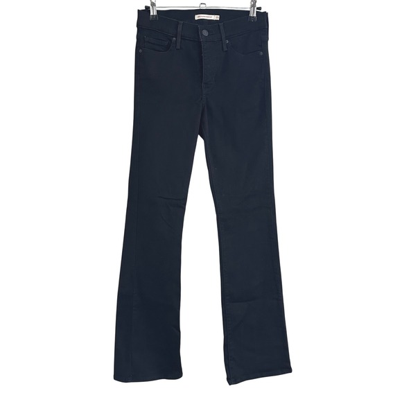Levi's 315 Shaping Bootcut BLACK Jeans Women's Size 25 Dark Wash Denim - Picture 1 of 12